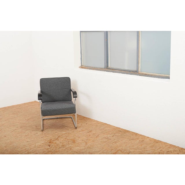 Model 1435 Cantilever Chair in Chrome-Plated Tubular Steel, 1930 For Sale - Image 11 of 13