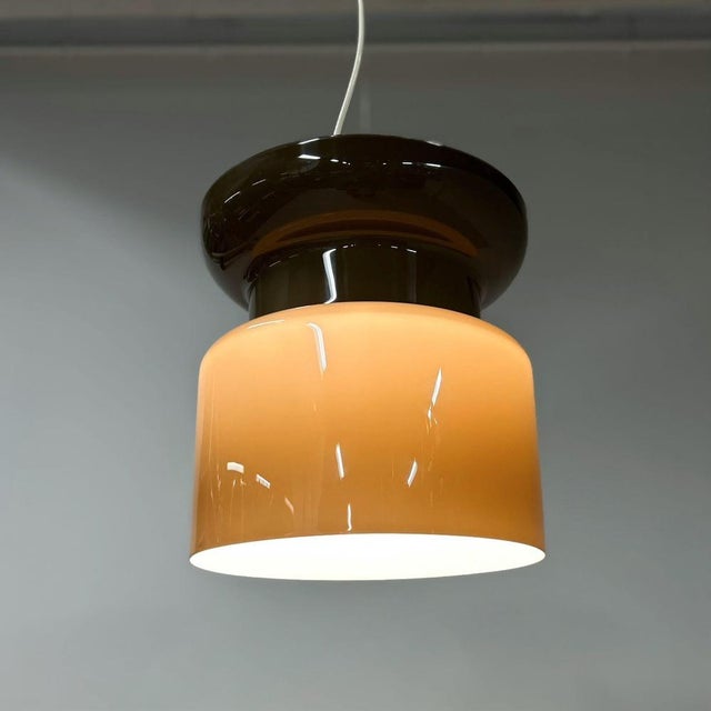 Large Vintage Pendant Lamp by Filippo Mariucci for Guzzini, 1970s For Sale - Image 6 of 12