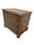 1970s 1970s Ethan Allan Charter Oak Jacobean End Table Bachelors Silver Chest Nightstand For Sale - Image 5 of 15