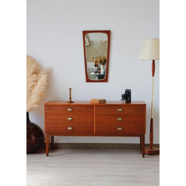 Vintage Teak and Zebrano Chest of Drawers, 1960s For Sale - Image 4 of 18
