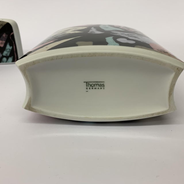 Thomas Porcelain Vases from Rosenthal, 1980s For Sale - Image 6 of 8