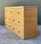 Tan Vintage Woven Rattan Dresser For Sale - Image 8 of 12