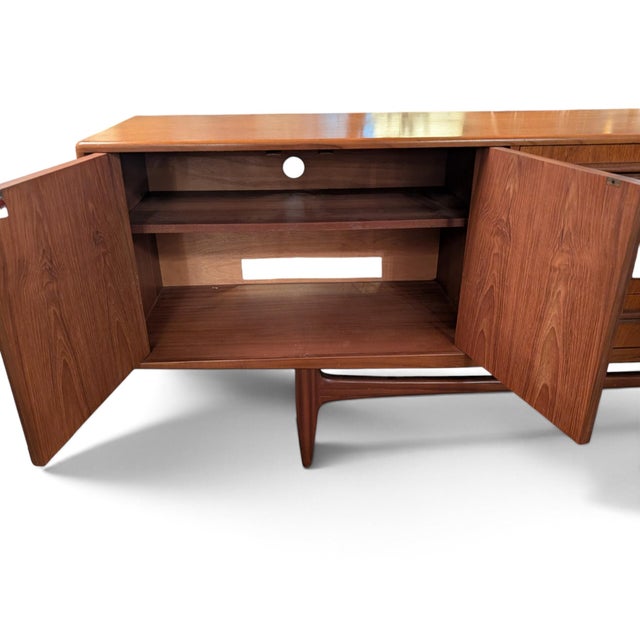 1960s Mid Century Modern E. Gomme Limited Teak Credenza For Sale - Image 5 of 7