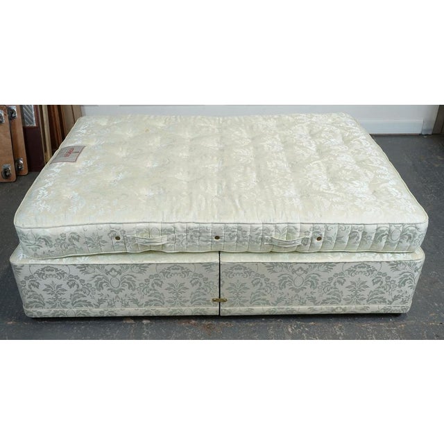 Double Divan & Mattress Bed from Staples & Co. For Sale - Image 3 of 18