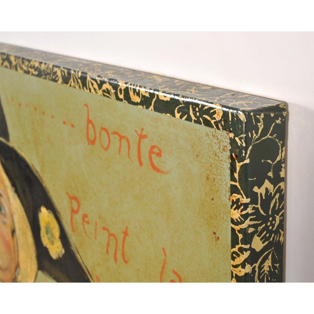 Ira Yeager 20th Century Painting of French Anthropomorphic Woman For Sale - Image 13 of 18