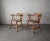 Pair of Antique Craftsman Wood Barrel Arm Chairs For Sale - Image 4 of 9