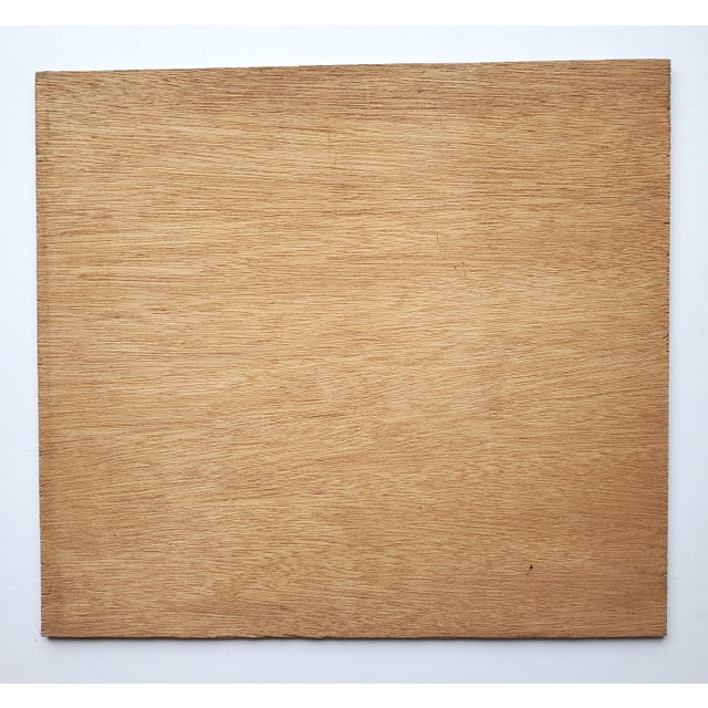 This is an original impressionist painting of a forest scene with muted fall colors. The painting is on canvas mounted...