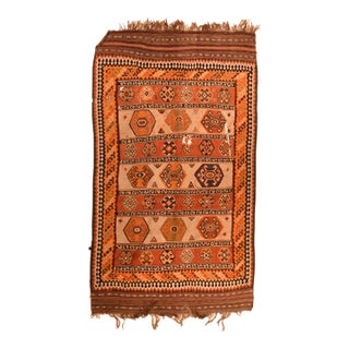 Antique Kilim 5' X 8'7'' For Sale