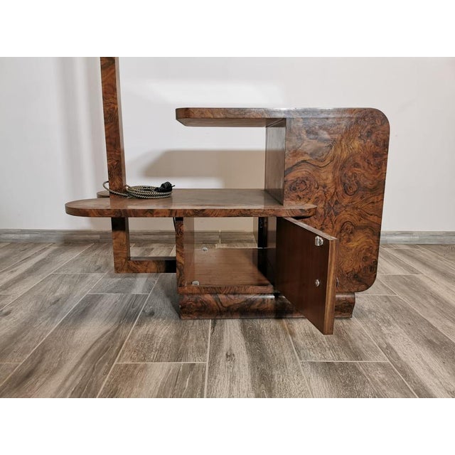 Brown Floor Lamp by Jindrich Halabala, 1920s For Sale - Image 8 of 18