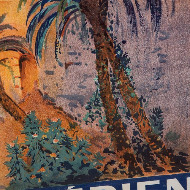 Moroccan Travel Advertising Poster for Algeria State Railways, 1926 For Sale - Image 14 of 18