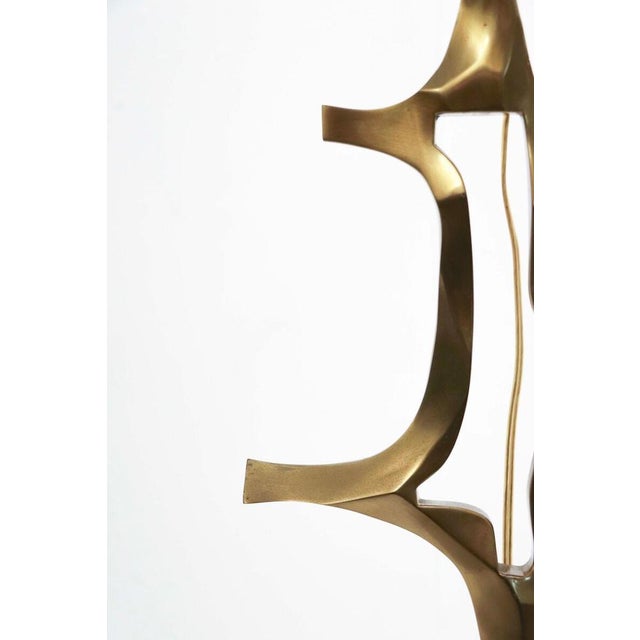 Mid-Century Modern Seahorse Lamp attributed to Willo Daro, 1970s For Sale - Image 6 of 8