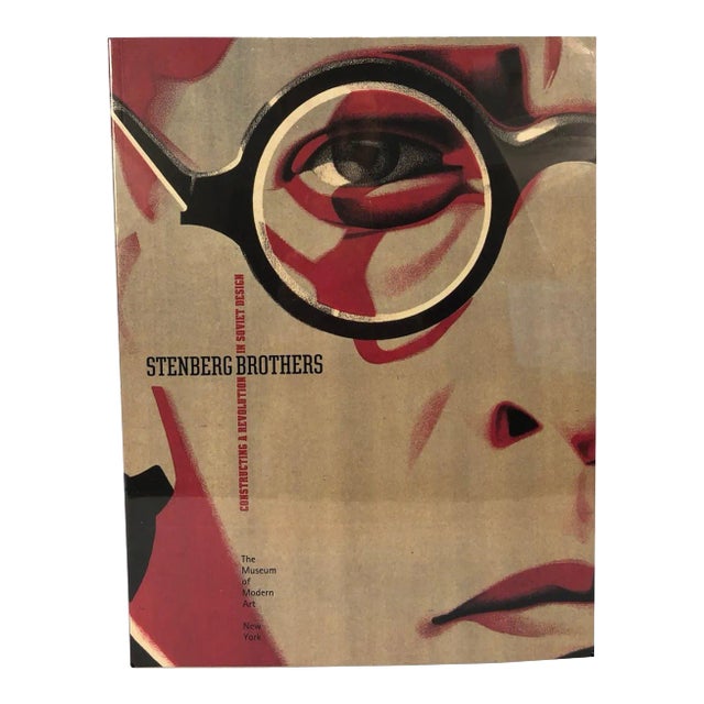 2002 Vladimir & Georgii Stenberg 'Stenberg Brothers- Constructing a Revolution in Soviet Design' Vintage Red Book For Sale