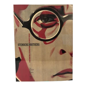 2002 Vladimir & Georgii Stenberg 'Stenberg Brothers- Constructing a Revolution in Soviet Design' Vintage Red Book