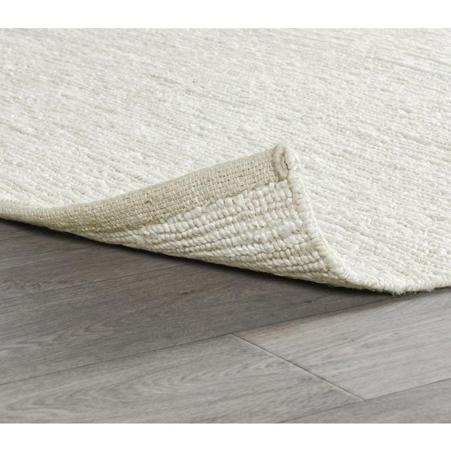 Soumak Jute Ivory Rug - 2 X 3 For Sale - Image 4 of 4