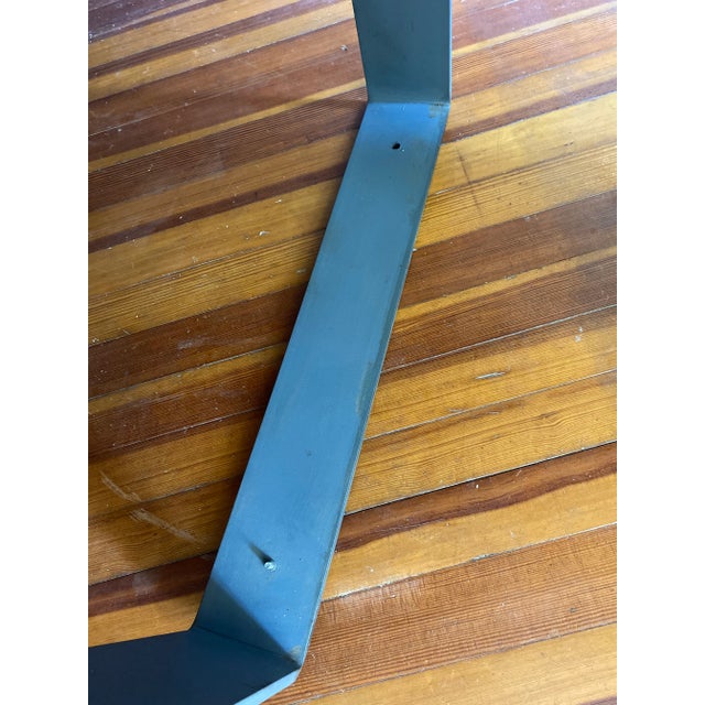 Brown Mid Century Solid Sapele Mahagony Slab Dining Table For Sale - Image 8 of 12