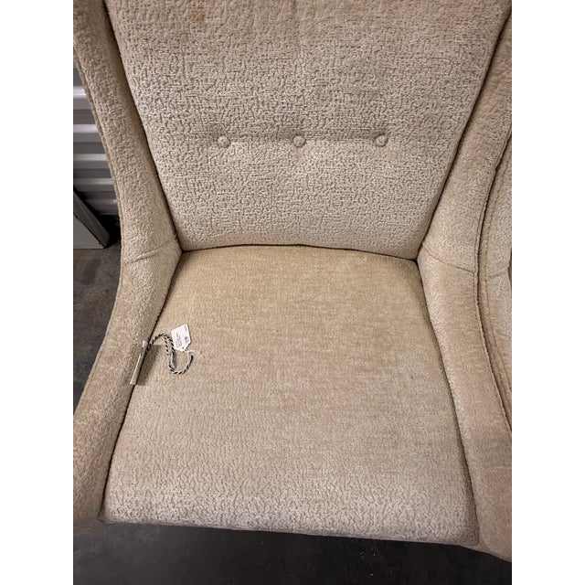 Pair of Slipper Lounge Chairs Mid-Century Modern For Sale - Image 9 of 12