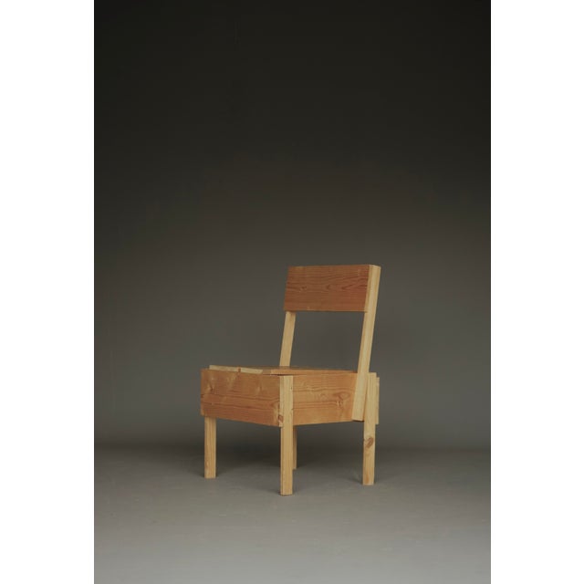 Wood Autoprogettazione 1 Chair after Enzo Mari, 1990s For Sale - Image 7 of 13