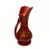 Burnt Orange Unusual Burnt Orange Ceramic Pitcher Curation - Group of 3 For Sale - Image 8 of 11