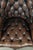 Large Vintage Chesterfield Desk Chair in Cowhide Leather For Sale - Image 6 of 18