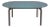 Calligaris Modern Design Glass Top Dining Table For Sale