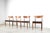 Teak and Aniline Leather Dining Chairs by Ib Kofod-Larsen for G-Plan, 1960s, Set of 4 For Sale - Image 10 of 11