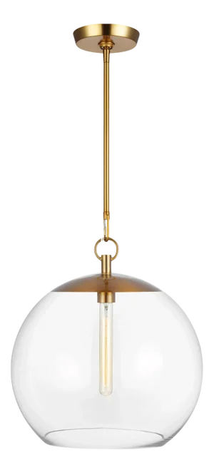 Chapman & Myers by Visual Comfort Studio Atlantic Round Pendant, Brass