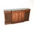 Antique Marble Top Grill Front Sideboard, 1930 For Sale - Image 11 of 11