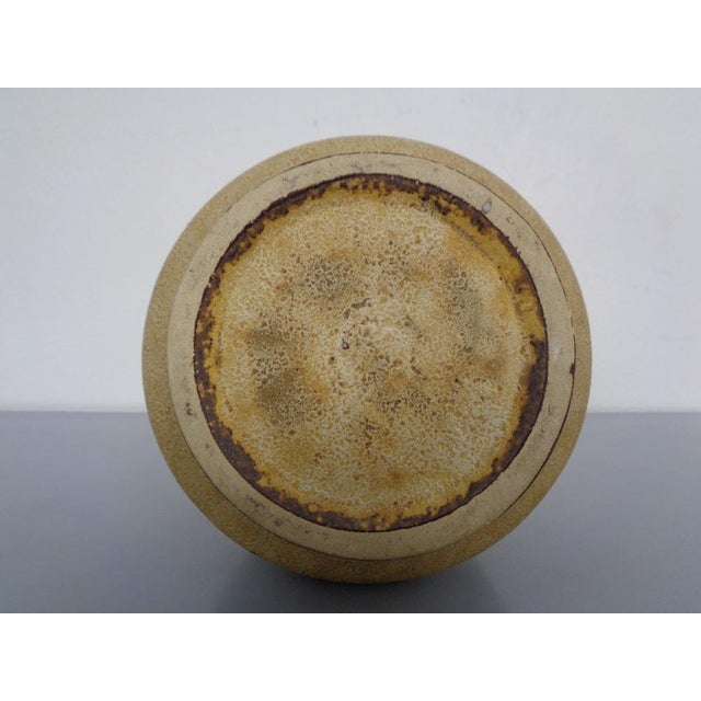 Mid-Century German Studio Ceramic Vase, 1950s For Sale - Image 15 of 16