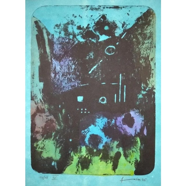 Paper Will Faber, Untitled, 1965, Lithograph For Sale - Image 7 of 7