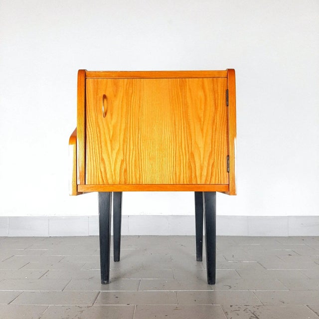 Mid-Century Polish Nightstand, 1970s For Sale - Image 11 of 11