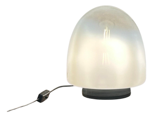 Ebe 34 Table Lamp in Glass and Metal by Giusto Toso for Leucos, Italy, 1970s