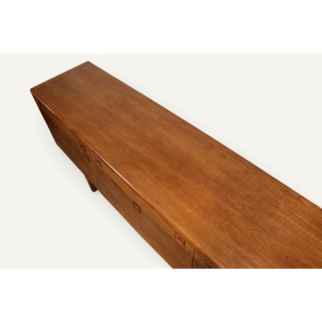 Scandinavian Teak Sideboard, 1960s For Sale - Image 12 of 18