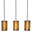 Flame-Cut Copper Pendant Lamps by Svend Aage Holm Sørensen, 1960s, Set of 3 For Sale