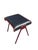 Black Stitched Leather Ottoman by Jacques Adnet, 1950s For Sale - Image 8 of 8