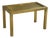 Brass Coffee Table attributed to Willy Daro, 1970s For Sale