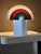 Green Metal-Plated No Neon Table Lamp by Olle Andersson for Borens, 1980s For Sale - Image 8 of 8