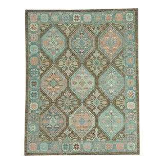 Turkish Oushak Rug 7'11" x 10'2" #20044 For Sale