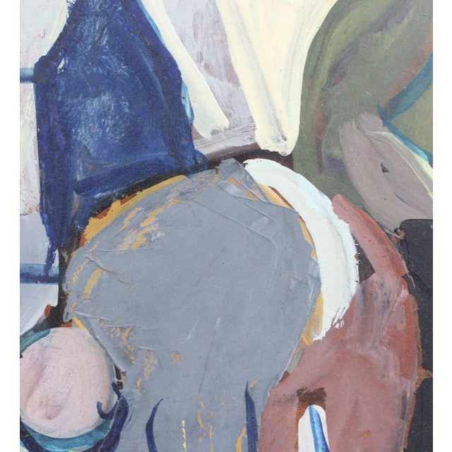 Lively Street Scene by Pierre Ambrogiani, 1960s For Sale - Image 10 of 18