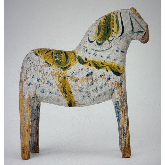 Blauknochen Dala Horse in Wood For Sale - Image 6 of 8