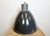 Large Industrial Dark Grey Enamel Factory Lamp from Elektrosvit, 1960s For Sale - Image 14 of 18