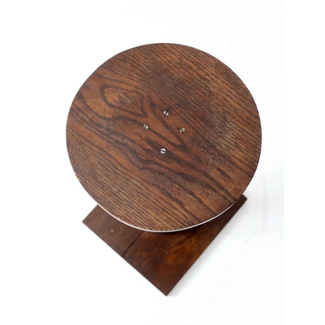 American Antique Wooden Pedestal Stand For Sale - Image 3 of 12