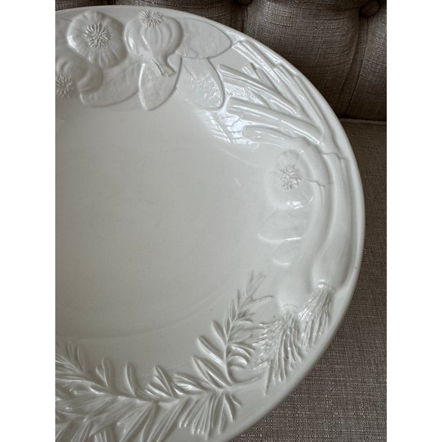 Late 20th Century White Large Italy Bowl For Sale - Image 4 of 11