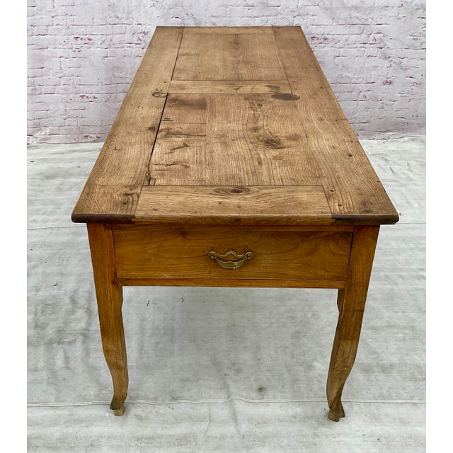 French Provincial Farmhouse Table - 19th Century For Sale - Image 12 of 12