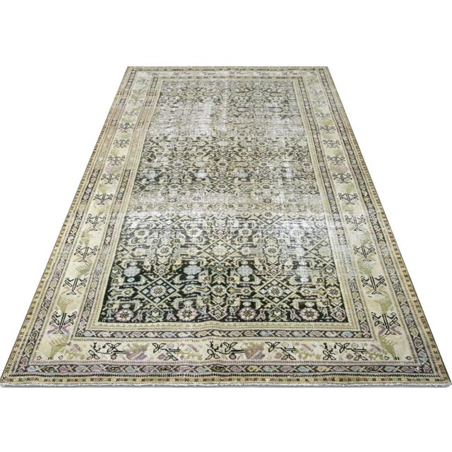 1940s Persian Melayer Rug For Sale In Los Angeles - Image 6 of 7