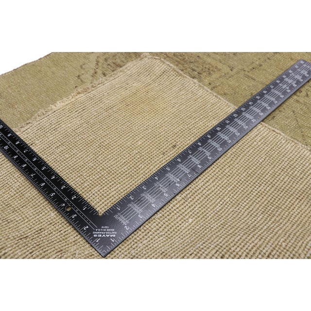 Mid 20th Century Vintage Turkish Oushak Rug Runner - 02'11 X 12'08 For Sale - Image 5 of 9