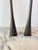 Early 21st Century Pair Rustic Forged Iron Candlestick Holders With Mixed Metal Rings Luis Marquez Sekoya Originals For Sale - Image 5 of 6
