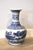 Art Deco 1930s Large Blue White Globular Vase Landscape Pavilions Apocryphal Six-Character Mark For Sale - Image 3 of 14