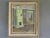 INTERIOR WITH GREEN STOVE Size: 23.2 x 20.1 inches (including frame) Oil on canvas A serene mid-century interior scene...