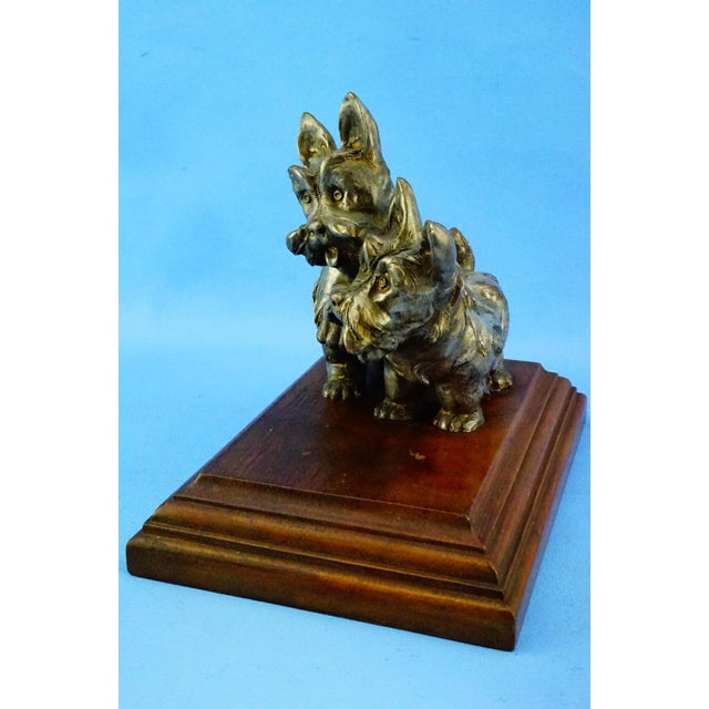 Ceramic Carmelo Ganci, Scottish Terrier Dog Sculpture, Ceramic For Sale - Image 7 of 18
