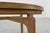 Brown Modernist Table in Ceder Wood and Glass, Italy, 1990s For Sale - Image 8 of 12